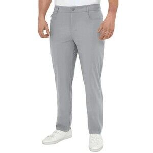 Modern Ambition Mens 40x32 Pants Gray 5-Pocket Moisture Wicking Stretch Grey New